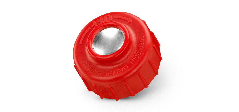 RY LHT Spool Retainer (RED)
